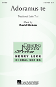 cover Adoramus Te SSA choral sheet music cover